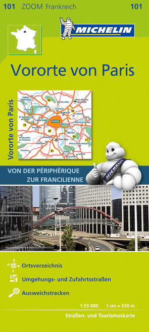 Michelin Vororte von Paris von MICHELIN