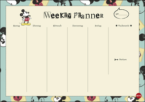 Mickey Mouse Weekly Planner A4 von Heye