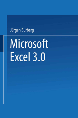 Microsoft® Excel 3. 0 von Burberg,  Jürgen