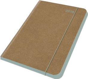 Midi Flexi Diary ColourLine JADE 2018