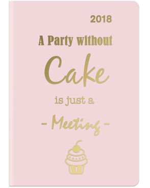 Midi Flexi Diary GlamLine CAKE 2018