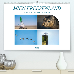 MIEN FREESENLAND – Wasser, Wind, Wellen (Premium, hochwertiger DIN A2 Wandkalender 2021, Kunstdruck in Hochglanz) von Gödecke,  Dieter