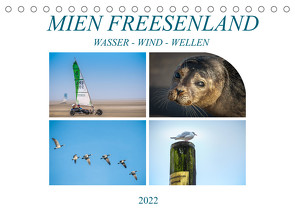 MIEN FREESENLAND – Wasser, Wind, Wellen (Tischkalender 2022 DIN A5 quer) von Gödecke,  Dieter