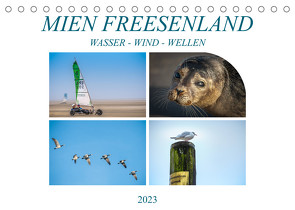 MIEN FREESENLAND – Wasser, Wind, Wellen (Tischkalender 2023 DIN A5 quer) von Gödecke,  Dieter