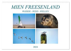 MIEN FREESENLAND – Wasser, Wind, Wellen (Wandkalender 2024 DIN A2 quer), CALVENDO Monatskalender von Gödecke,  Dieter