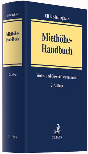 Miethöhe-Handbuch von Börstinghaus,  Ulf P.