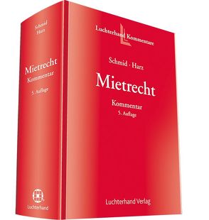 Mietrecht von Harz,  Annegret, Schmid,  Michael J.