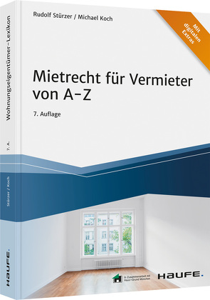 Mietrecht für Vermieter von A-Z von Koch,  Michael, Stürzer,  Rudolf