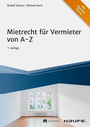 Mietrecht für Vermieter von A-Z von Koch,  Michael, Stürzer,  Rudolf