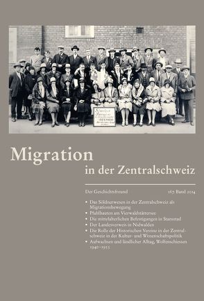 Migration in der Zentralschweiz von Landolt,  Dr. Oliver, Zentralschweiz,  Historischer Verein