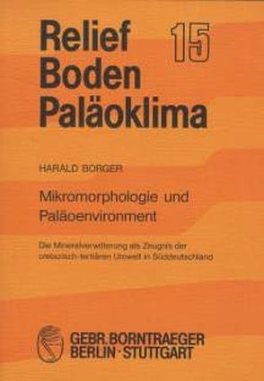 Mikromorphologie und Paläoenvironment von Borger,  Harald