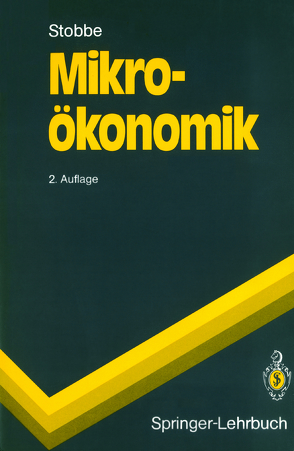 Mikroökonomik von Stobbe,  Alfred