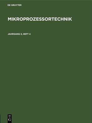 MP / MP. Jahrgang 3, Heft 4 von Kammer der Technik,  Fachverband Elektrotechnik