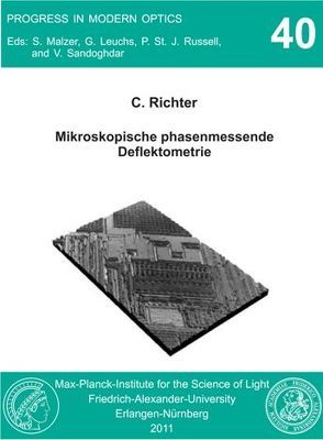 Mikroskopische phasenmessende Deflektometrie von Richter,  Claus