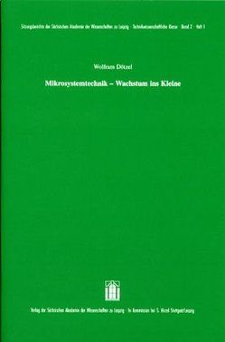 Mikrosystemtechnik – Wachstum ins Kleine von Dötzel,  Wolfram