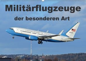 Militärflugzeuge der besonderen Art (Wandkalender 2018 DIN A2 quer) von TomTom