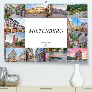 Miltenberg Impressionen (Premium, hochwertiger DIN A2 Wandkalender 2021, Kunstdruck in Hochglanz) von Meutzner,  Dirk