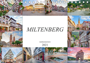 Miltenberg Impressionen (Tischkalender 2021 DIN A5 quer) von Meutzner,  Dirk