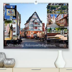 Miltenberg. Sehenswürdigkeiten. (Premium, hochwertiger DIN A2 Wandkalender 2022, Kunstdruck in Hochglanz) von Schmidt,  Sergej