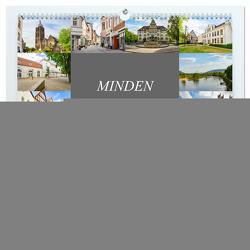 Minden Impressionen (hochwertiger Premium Wandkalender 2024 DIN A2 quer), Kunstdruck in Hochglanz von Meutzner,  Dirk