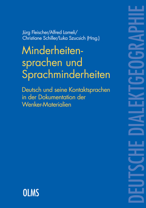 Minderheitensprachen und Sprachminderheiten von Fleischer,  Jürg, Lameli,  Alfred, Schiller,  Christiane, Szucsich,  Luka