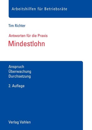 Mindestlohn von Richter,  Tim