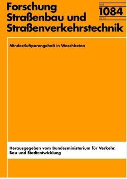 Mindestluftporengehalt in Waschbeton von Breitenbücher,  R, Köster,  C