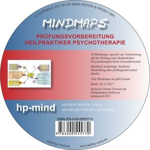 Mindmaps Prüfungsvorbereitung Heilpraktiker Psychotherapie von Poeten,  Bert, Probst,  Helmut