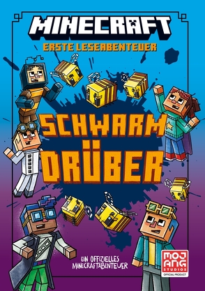 Minecraft Erste Leseabenteuer – Schwarm drüber von Eliopulos,  Nick, Mojang AB, Schimming,  Dr. Ulrike