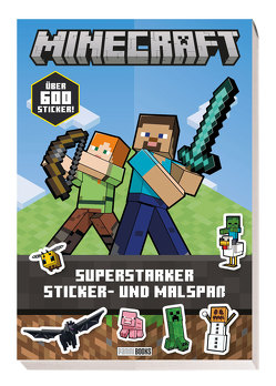 Minecraft: Superstarker Sticker- und Malspaß von Panini