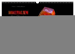 MINERALIEN designed by nature (Wandkalender 2024 DIN A3 quer), CALVENDO Monatskalender von Schmidbauer,  Heinz