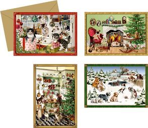 Mini-Adventskalender – Tierische Weihnachten von Behr,  Barbara