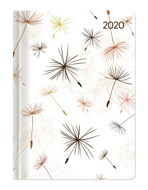 Mini-Buchkalender Style Blowballs 2020 – Pusteblume – Taschenplaner – Taschenkalender A6 – Day By Day – 352 Seiten – Terminplaner – Notizbuch von ALPHA EDITION