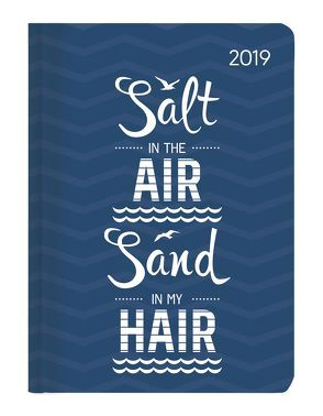 Mini-Buchkalender Style Salty Air 2019 von ALPHA EDITION