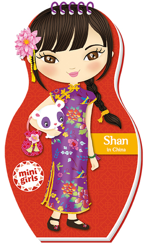 Trötsch Mal und Stickerbuch Mini Girls Shan in China