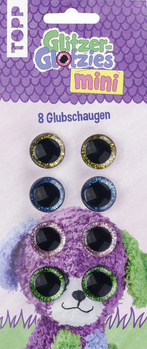 Mini Glitzer-Glotzies Glubschaugen von frechverlag