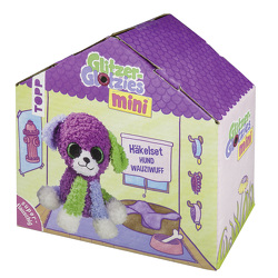 Mini Glitzer-Glotzies Häkelset Hund Wauziwuff von Czerny,  Melanie