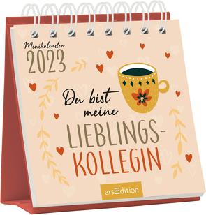 Mini-Monatskalender Du bist meine Lieblingskollegin 2023