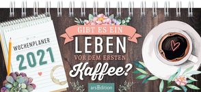 Mini-Tischkalender Gibt es ein Leben vor dem ersten Kaffee? 2021