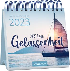 Mini-Wochenkalender 365 Tage Gelassenheit 2023