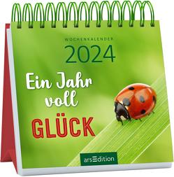 Mini-Wochenkalender Ein Jahr voll Glück 2024