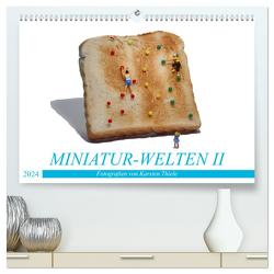 MINIATUR-WELTEN II (hochwertiger Premium Wandkalender 2024 DIN A2 quer), Kunstdruck in Hochglanz von Thiele,  Karsten