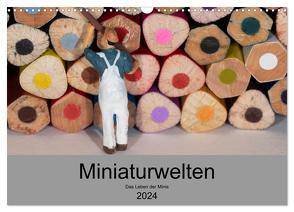 Miniaturen – Das Leben der Minis (Wandkalender 2024 DIN A3 quer), CALVENDO Monatskalender von Trimbach,  Jürgen