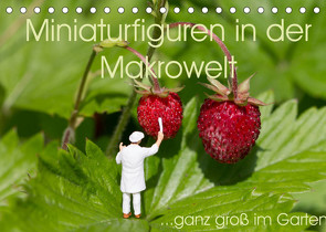 Miniaturfiguren in der Makrowelt …ganz groß im Garten (Tischkalender 2022 DIN A5 quer) von abels,  stephi