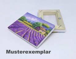 Miniaturgemälde auf Canvas mit Magnetrahmen