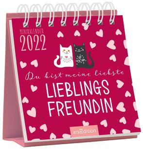 Minikalender Du bist meine liebste Lieblingsfreundin 2022