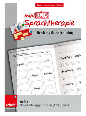 miniLÜK-Sprachtherapie – Hirnfunktionstraining von Steiner, Zöllner