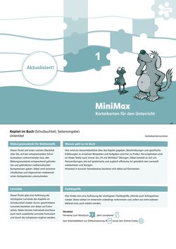 MiniMax-z-Kartei 1 von Cermak,  Ursula, Geiger,  Gundula, Holub,  Barbara, Persterer,  Iris