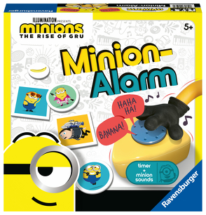 Ravensburger Spiele – 20597 – Minions 2: Minion-Alarm – Spannendes Reaktions-Spiel mit elektronischem Timer und original Minions-Sounds – Für 2-6 Spieler von 5 – 99 Jahren von Ross,  Brad, Ullman,  Don