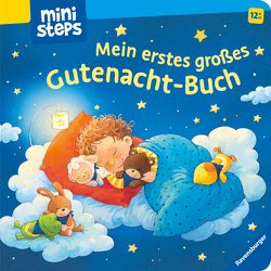 ministeps: Mein erstes großes Gutenacht-Buch von Grimm,  Sandra, Senner,  Katja